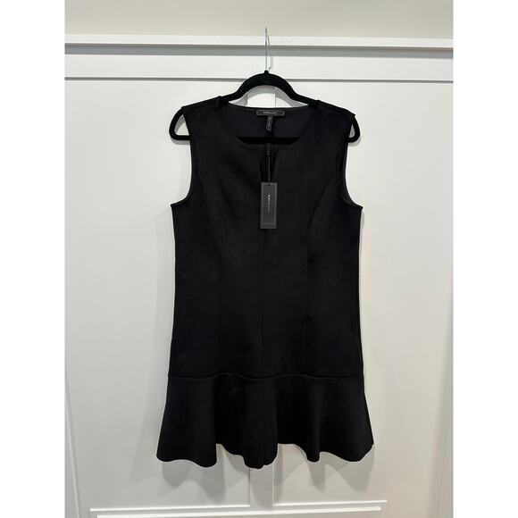 NWT BCBG Vegan Suede Dress Size M - Picture 1 of 6